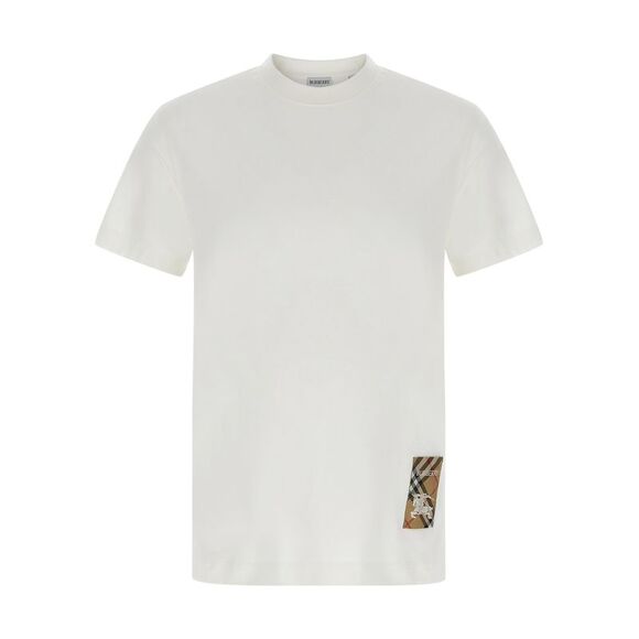 Burberry Men Burberry Check Patch T-Shirt